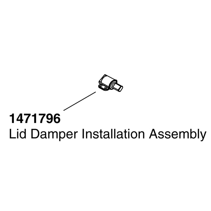 KOHLER K-1471796 Lid Damper ASM