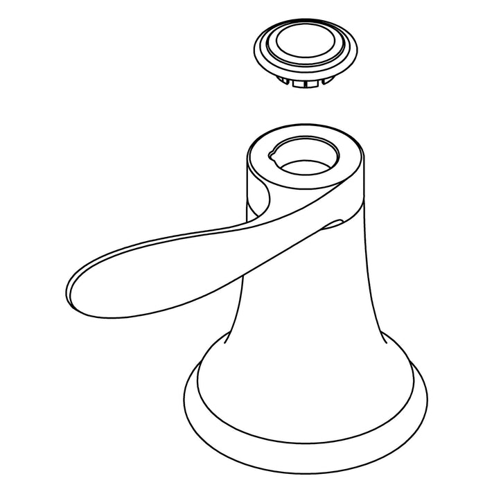 KOHLER K-1474188 Handle Assembly, Hot