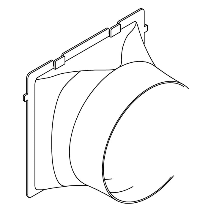 KOHLER K-1475909 6" Duct Adapter
