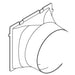 KOHLER K-1475909 6" Duct Adapter