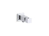 KOHLER Loure Wall-mount handshower holder with supply elbow