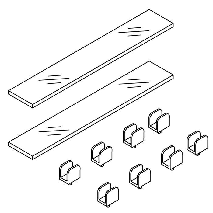 KOHLER K-1479921 Service Kit, 25" Shelf With C Clips