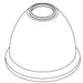 KOHLER K-1480875 Shade, White Glass