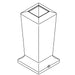 KOHLER K-1480879 Shade, White Glass