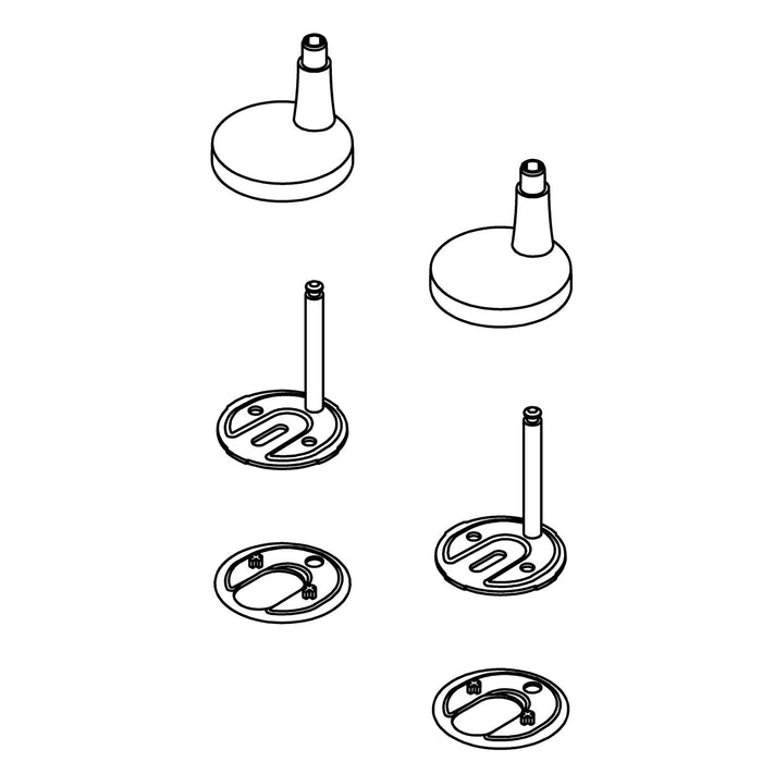 KOHLER K-1481363 Hinge Bottom Cover Mount Service Kit