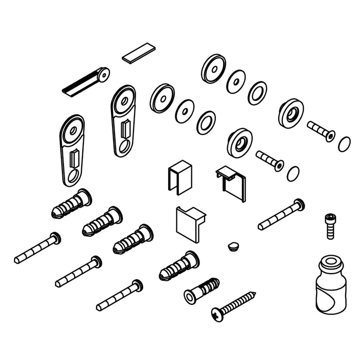 KOHLER K-1492900 Hardware Kit - Blister Pack