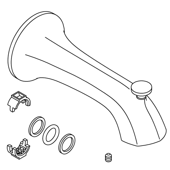 KOHLER K-1499245 Tub Spout Assembly
