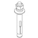 KOHLER K-1500634 Expansion Screw, Concrete Use