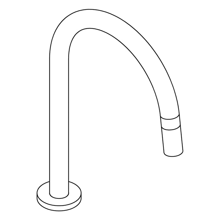 KOHLER K-1509815 Karbon Deck-mount Replacement Spout Kit