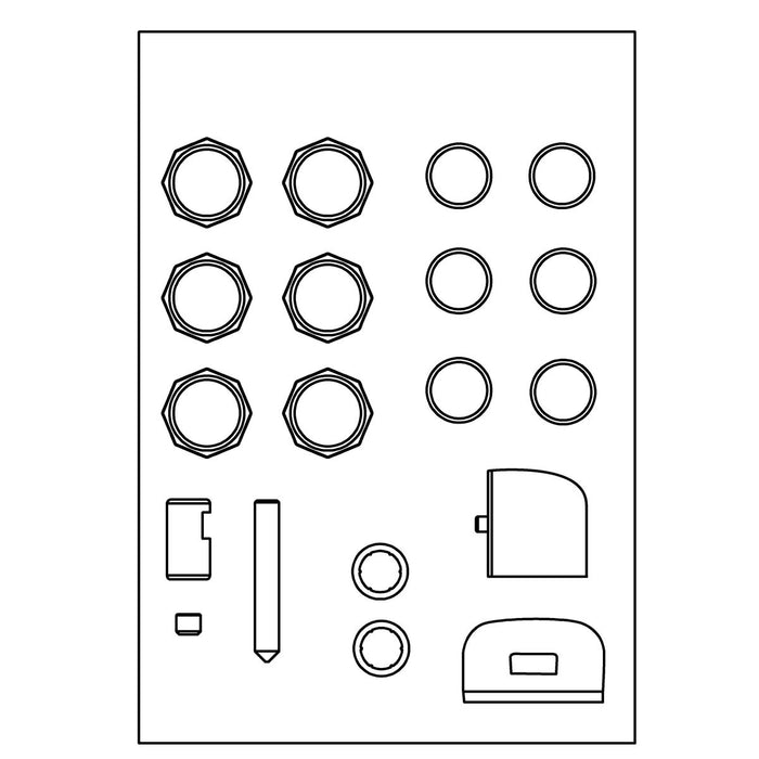 KOHLER K-1511459 Plastic Parts Service Kit