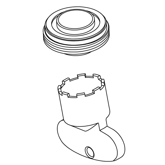 KOHLER K-1514030 Aerator Kit, Cache 0.35 Gpm