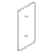 KOHLER K-1522012 Small Rectangle Door Kit