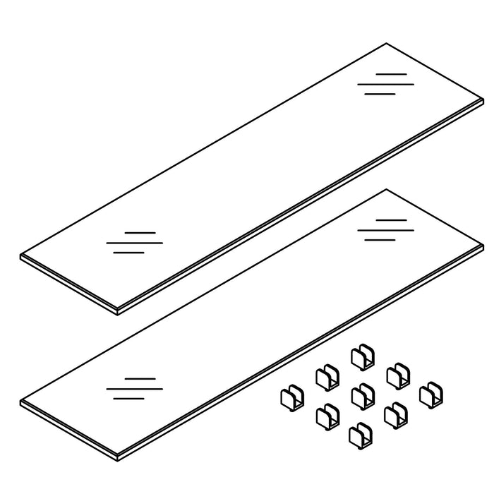 KOHLER K-1522015 Kit, Glass Shelf
