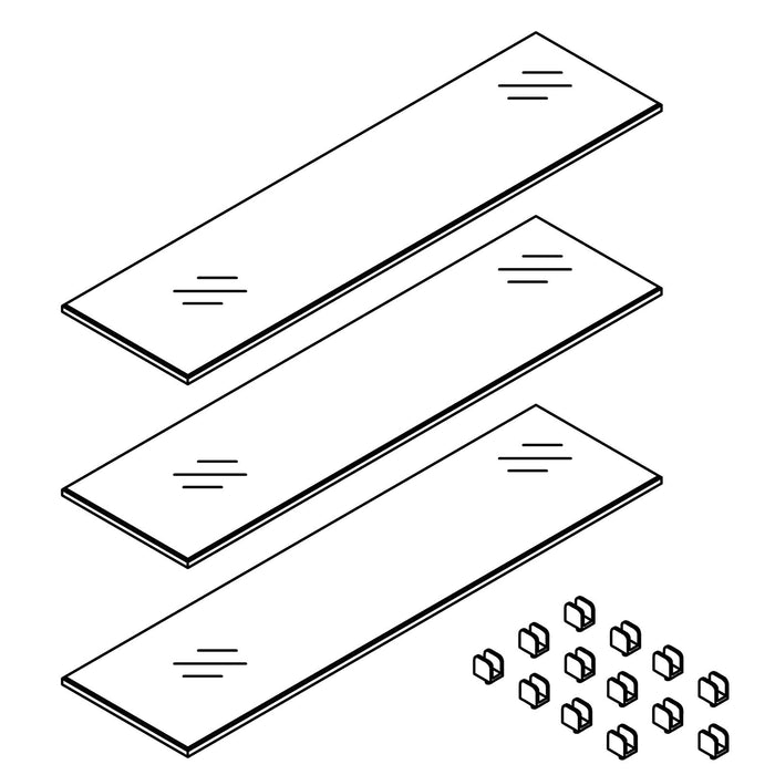 KOHLER K-1522017 Glass Shelf Kit