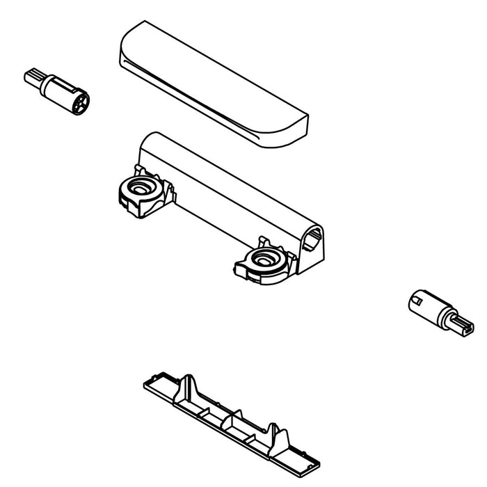 KOHLER K-1522583 Readylatch Hinge Assembly Kit EB