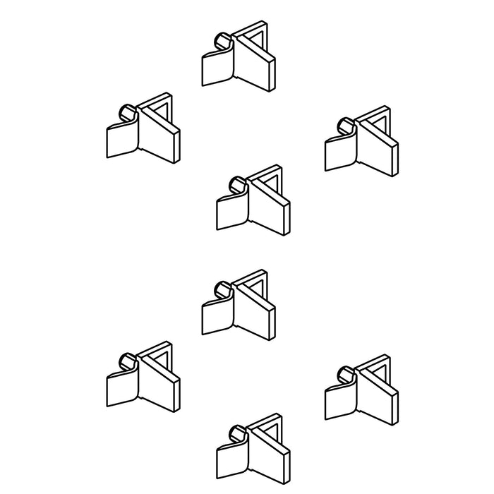 KOHLER K-1525127 L-Shaped Shelf Clip Kit