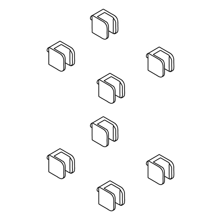 KOHLER K-1525128 C-Shaped Shelf Clip Kit