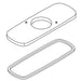 KOHLER K-1539436 Three Hole Escutcheon Kit