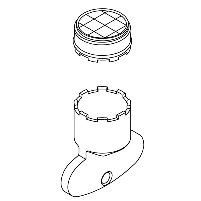 KOHLER K-1549797 Full Flow Aerator Kit