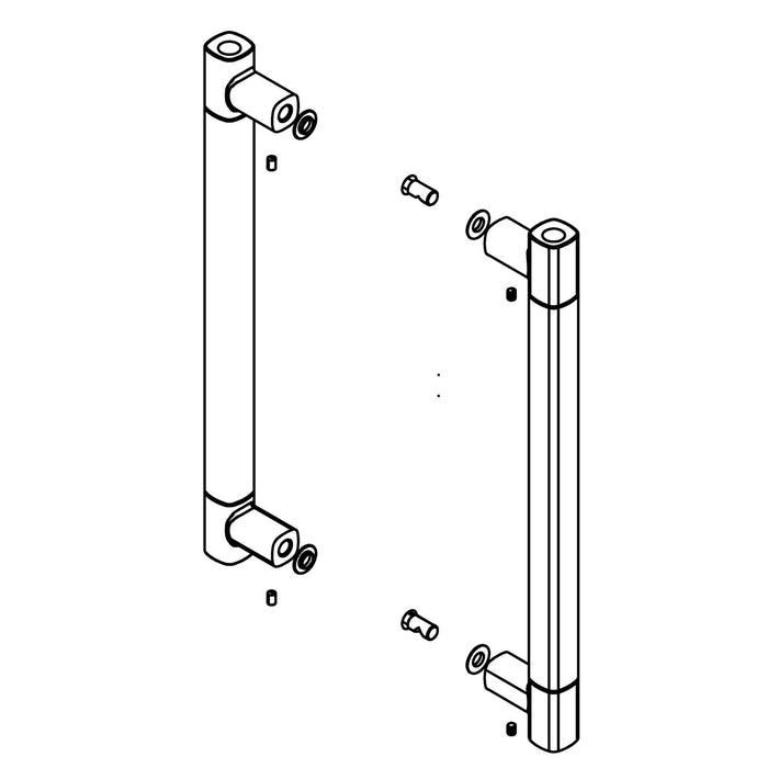 KOHLER K-1552051 Handle Kit B2B, 5/16 Glass