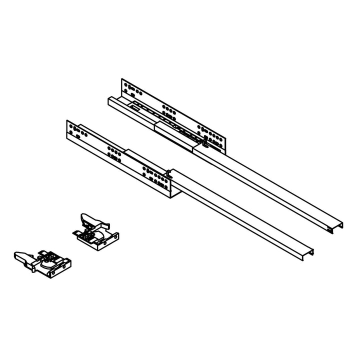 KOHLER K-1554712 Drawer Slides With Clips, Pair