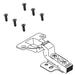 KOHLER K-1557932 Kit, Soft-close Hinge, Inset
