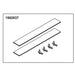 KOHLER K-1562037 Glass Shelf 35" Opp (2 Shelf 4 Holders)