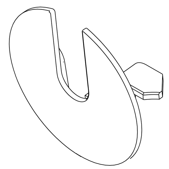 KOHLER K-1563185 Cover for VC Side Hole