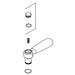 KOHLER K-1563352 Handle Kit, Cold