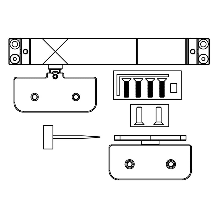 KOHLER K-1563423 Slow Close Hinges - Pivot