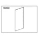 KOHLER K-1563960 Opp 10" x 26" Door Assembly