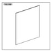 KOHLER K-1563961 Good 16" x 20" Door Assembly