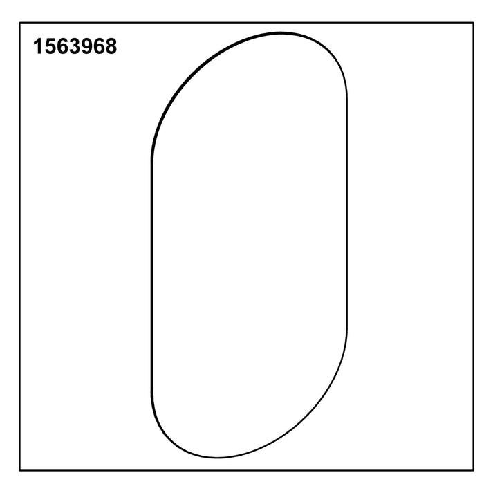 KOHLER K-1563968 Capsule Good 16" x 36" Door Assembly