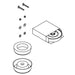 KOHLER K-1564311 Jumbo Wax Ring/hardware Kit