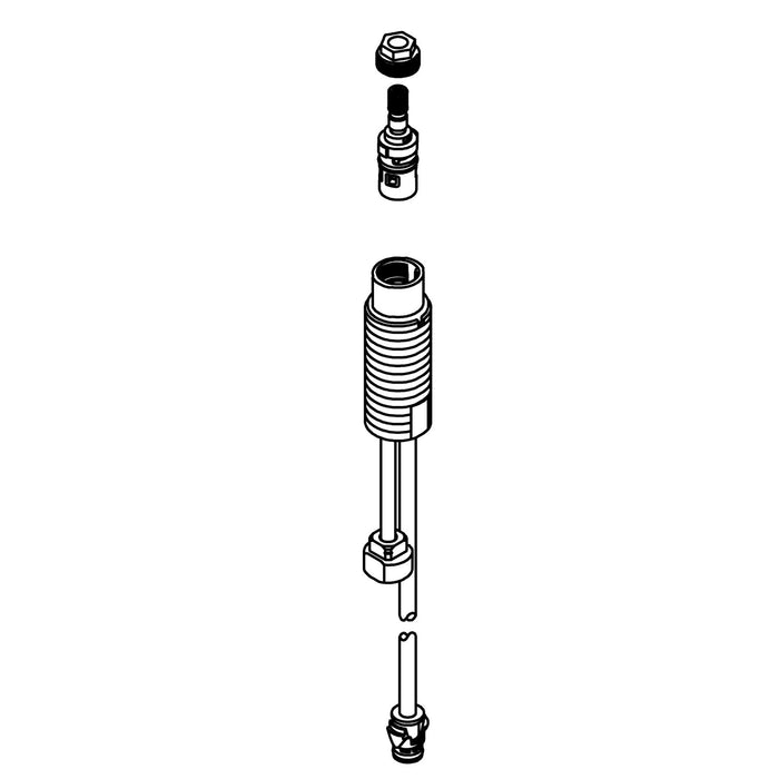 KOHLER K-1575400 Kit, Valve, Widespread Lav, Hot