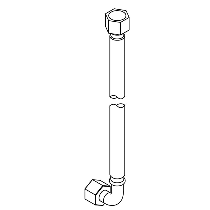 KOHLER K-1575644 Stainless Steel Wire Braided Pipe