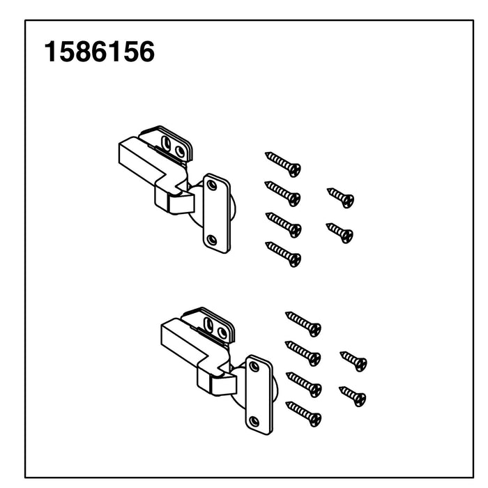 KOHLER K-1586156 Inset Cabinet Hinge Service Kit
