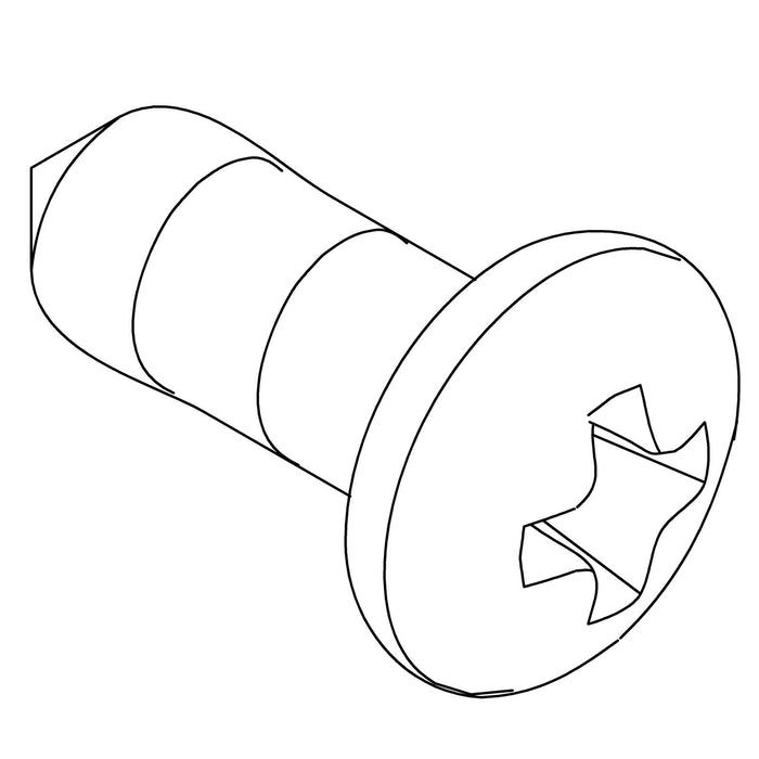 KOHLER K-1586781 Pan Head Screw Kit, 4-4BX0