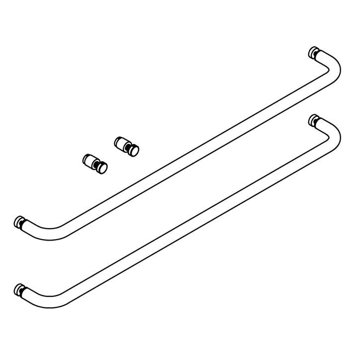 KOHLER K-1598418-01 Towel Bar Kit 18"