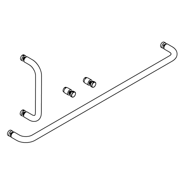 KOHLER K-1599123-03 Towel Bar 27" And Handle Kit