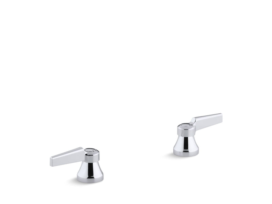 KOHLER K-16010-4 Triton Lever handles for centerset base faucet, polished chrome