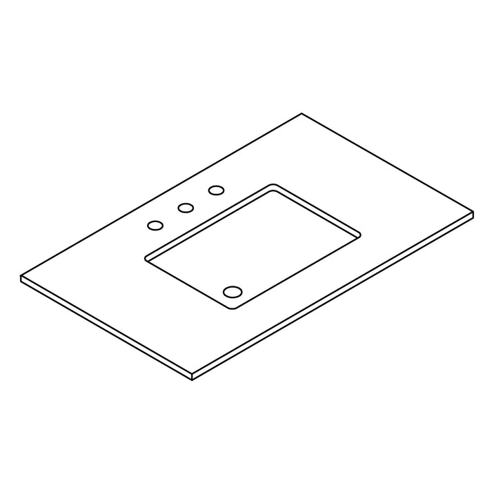 KOHLER K-1615792 37" Vanity Top And Lav Assembly