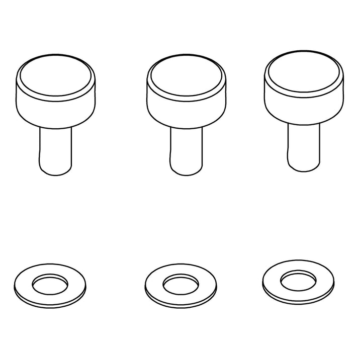 KOHLER K-1628528 Thumb Nuts M4 X 10MM Kit Qty. 3