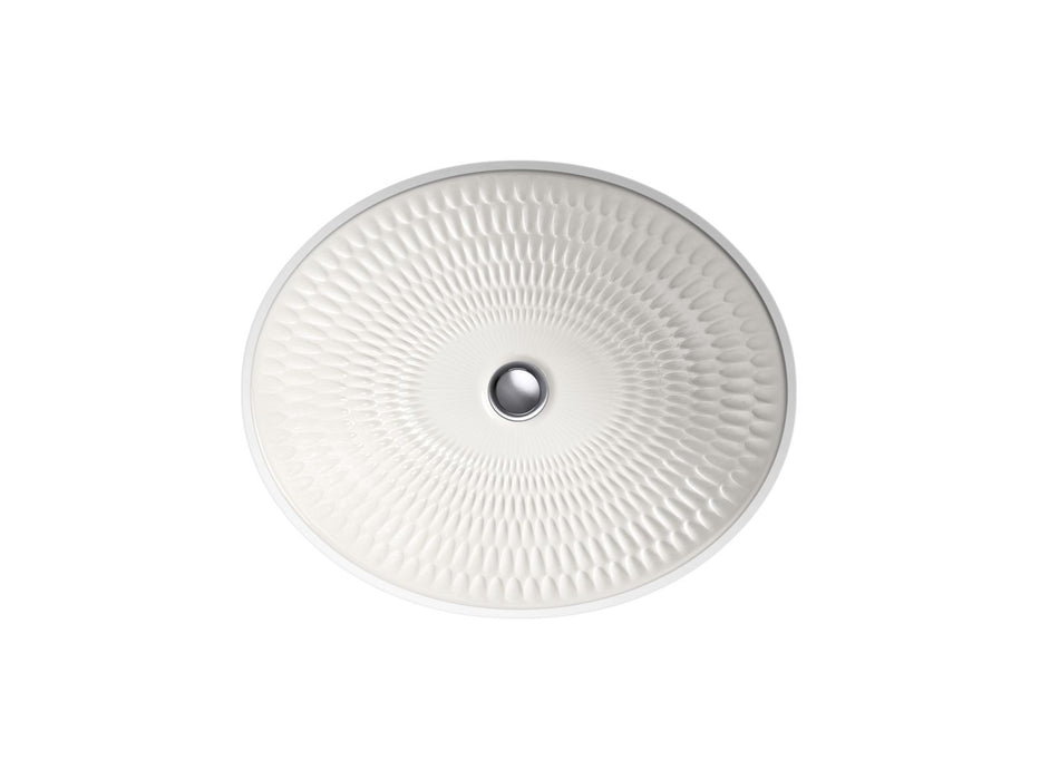 KOHLER K-17889-RL Derring 19-1/2" oval undermount bathroom sink