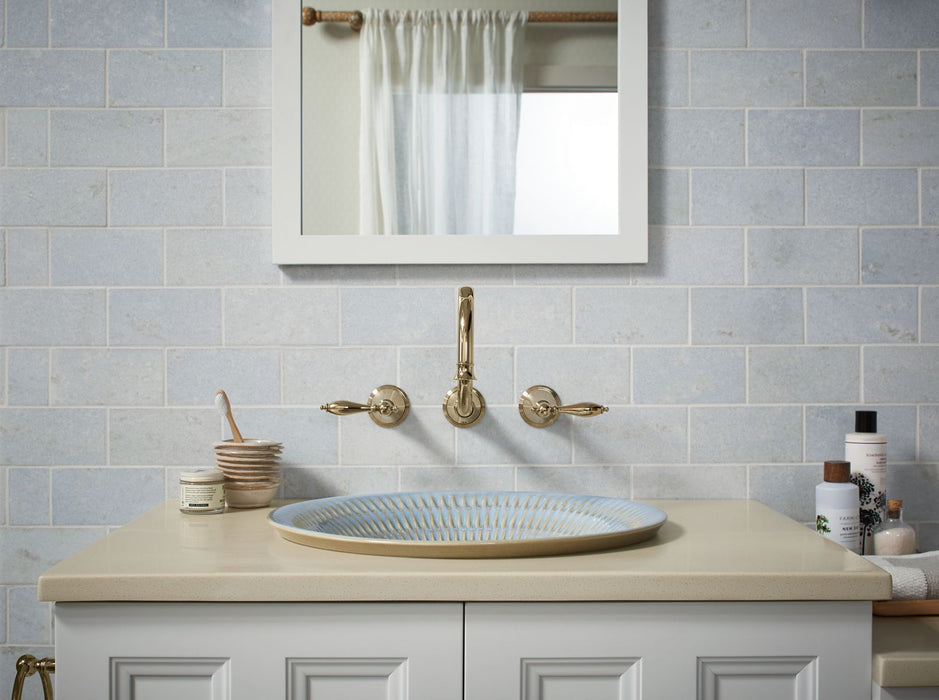 KOHLER Derring 17-3/4" round drop-in bathroom sink, no overflow