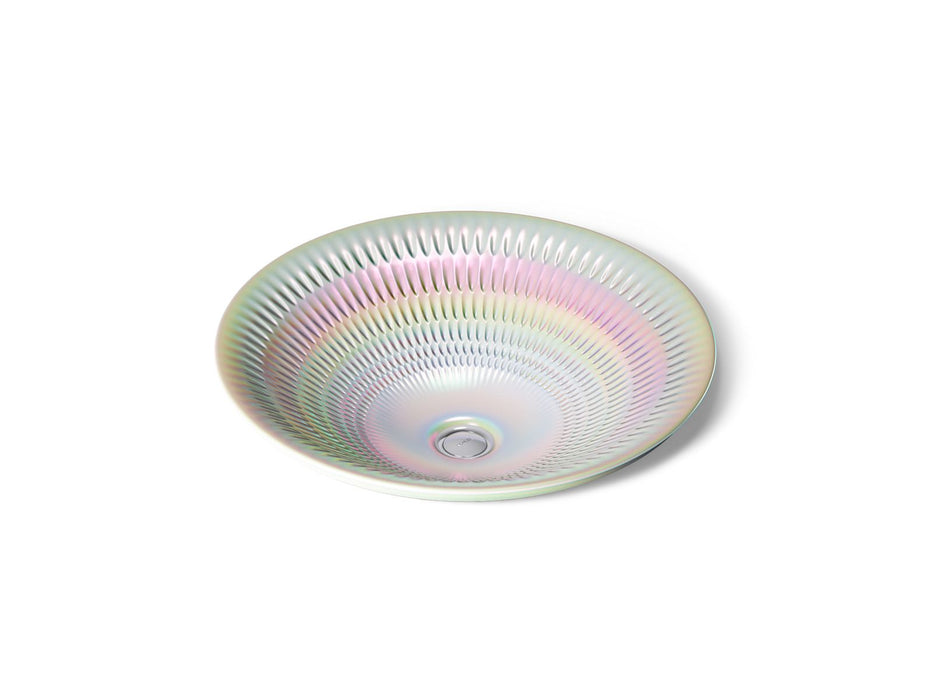 KOHLER Derring 17-3/4" round drop-in bathroom sink, no overflow