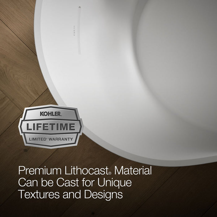 KOHLER K-1800 Abrazo 66" x 31-1/2" freestanding bath