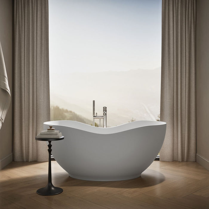 KOHLER K-1800 Abrazo 66" x 31-1/2" freestanding bath