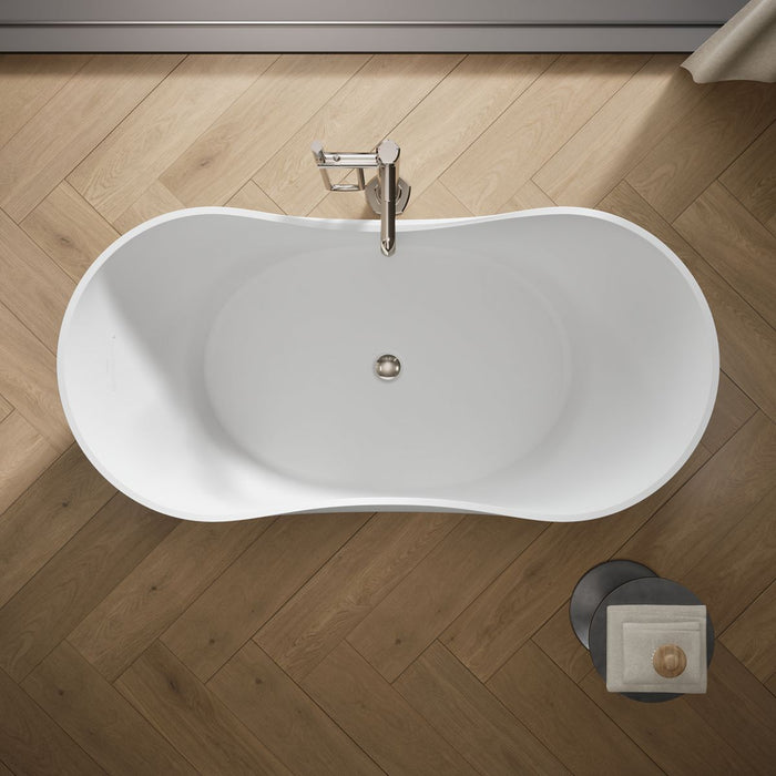 KOHLER K-1800 Abrazo 66" x 31-1/2" freestanding bath