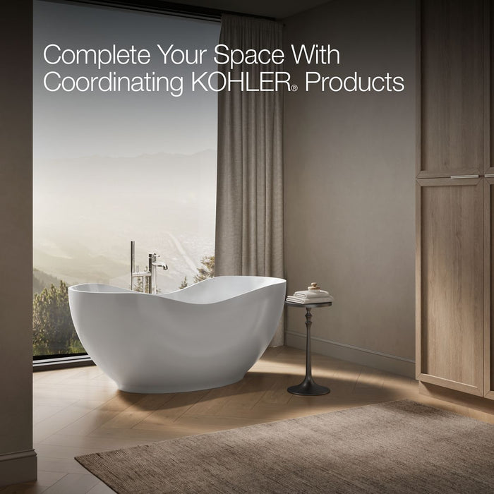 KOHLER K-1800 Abrazo 66" x 31-1/2" freestanding bath